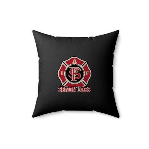 Iaff Florida State Seminoles For Union Firefighters Square Pillow Cover