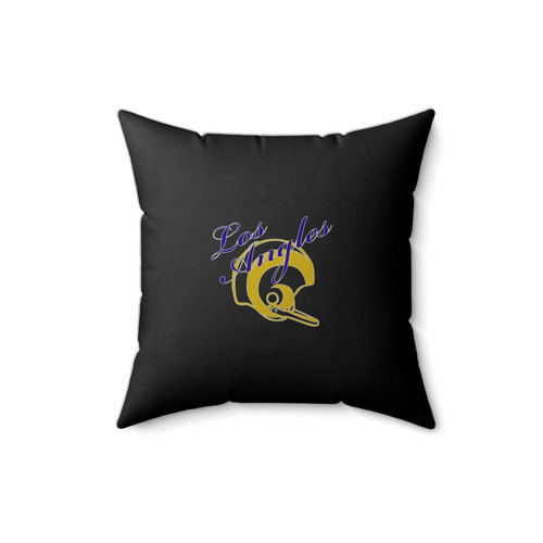 Los Angles Rams Throwback Square Pillow Cover