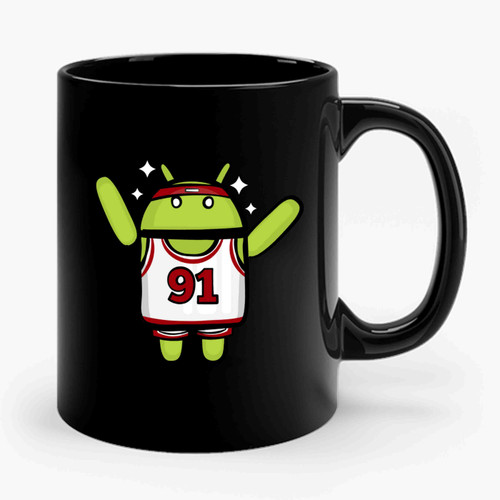 Android Dennis Rodman Ceramic Mug