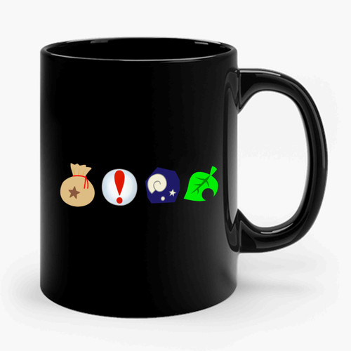 Animal Crossing Icons Ceramic Mug