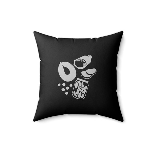 Manitoba Snacks Square Pillow Cover