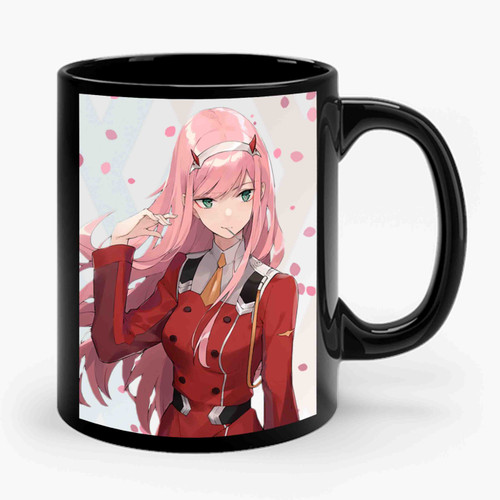 Anime Darling In The Franxx Zero Two Battle Face Ceramic Mug