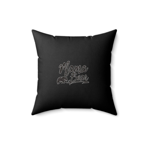 Moms Bear Mother Day Gift Square Pillow Cover