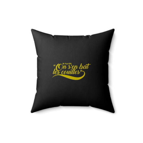 Mr Yang It Is To Bat Balls Lettering Square Pillow Cover
