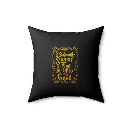 New I Solemnly Swear That I'm Up To No Good Potter Wizard Muggle Square Pillow Cover
