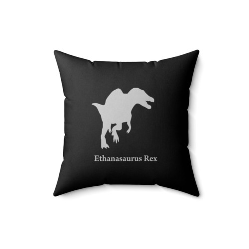 Personalized Dinosaur Birthday 2 Square Pillow Cover