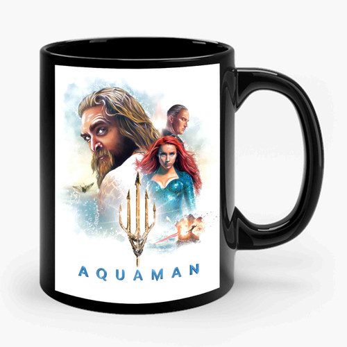 Aquaman Movie Art Ceramic Mug