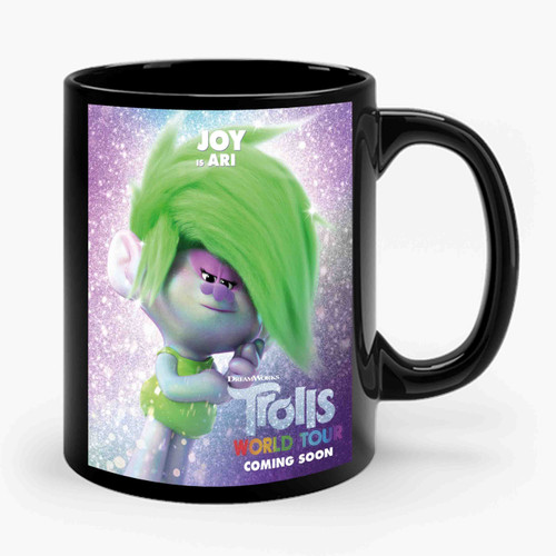ari trolls world tour movie Ceramic Mug