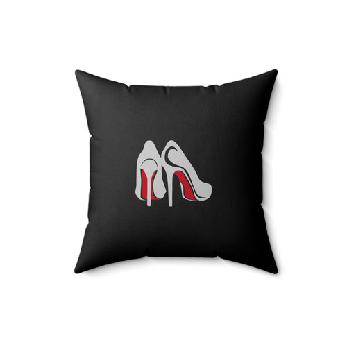 Red Bottoms Square Pillow Cover