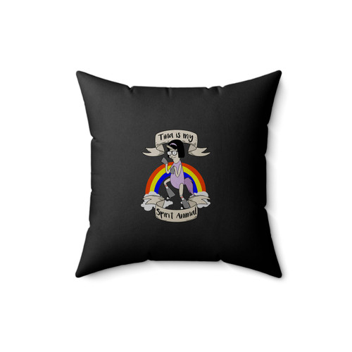 Spirit Animal Unicorn Cartoon Animation Square Pillow Cover
