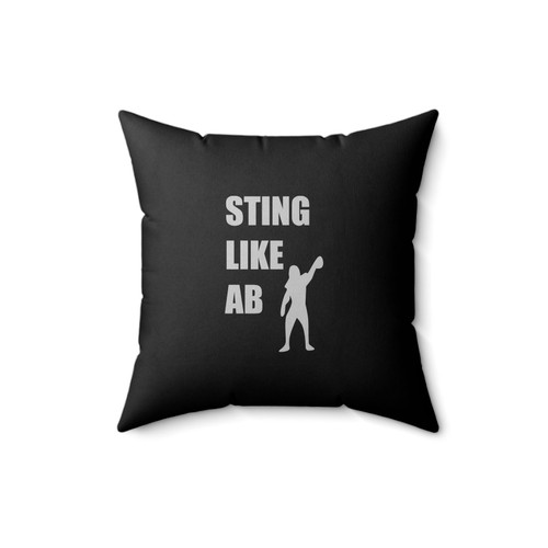 Sting Like Ab Antonio Brown Steelers Square Pillow Cover