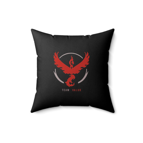 Team Valor Symbol Pokeman Go Square Pillow Cover