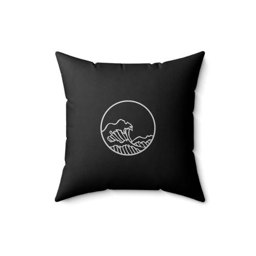 The Great Wave Sea Square Pillow Cover