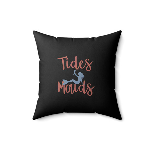 Tides Maids Square Pillow Cover