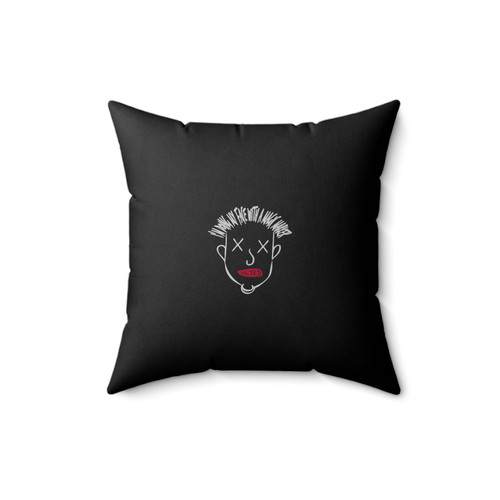 Tilted Like Christine And The Queens I'm Doing My Face With Magic Marker Square Pillow Cover