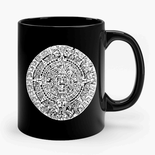 Aztec Mayan Calendar Ceramic Mug