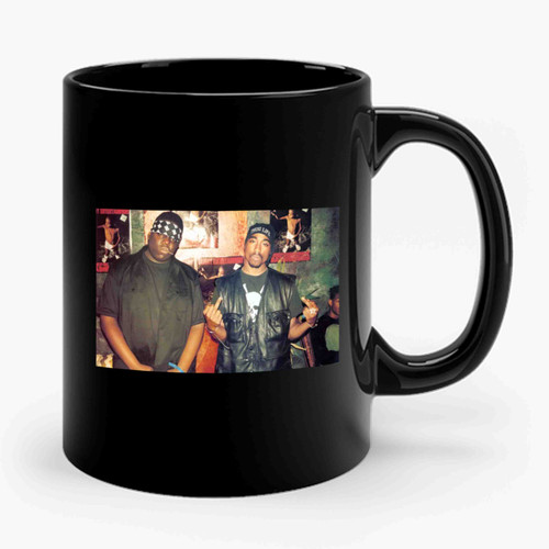 2pac And Biggie Hip Hop Photo Ceramic Mug