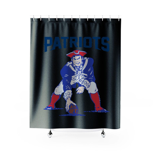 New England Patriots Logo Shower Curtain