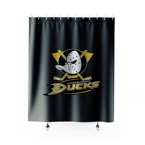 Nhl Hockey Mighty Ducks Of Anaheim Shower Curtain