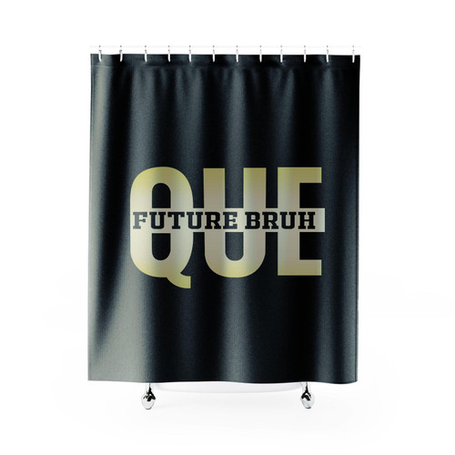 Omega Psi Phi Future Bruh Shower Curtain