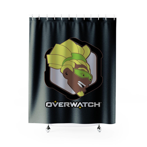 Overwatch Character Lucio Shower Curtain
