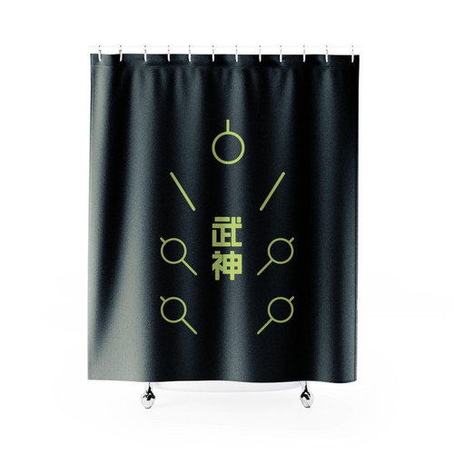 Overwatch Genji God Of War Shower Curtain