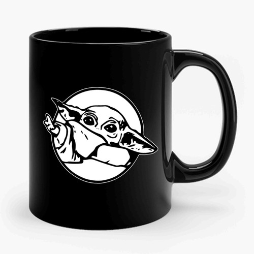 Baby Yoda Vintage Ceramic Mug