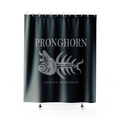 Pronghorn Ad Gloriam Kings Of Cowpunk Shower Curtain
