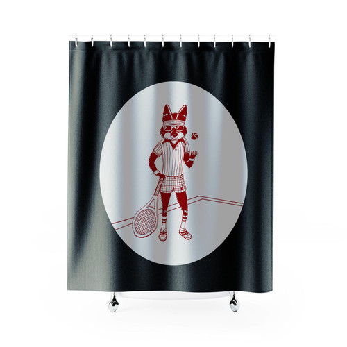 Richie Fox Richie Tenenbaum Mr Fox Shower Curtain