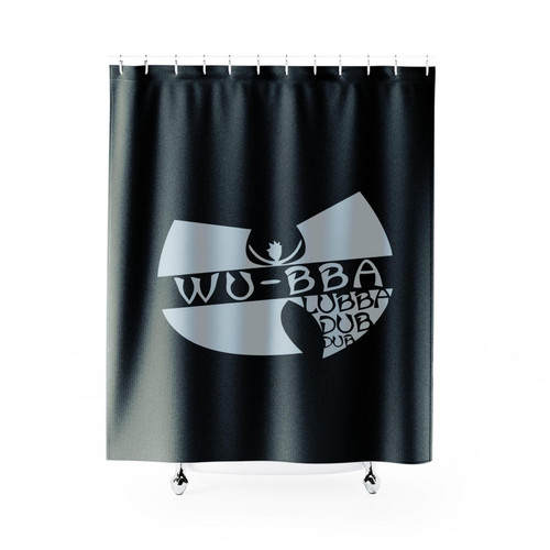 Rick And Morty Wutang Music Wubba Shower Curtain