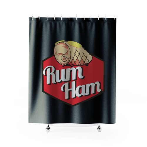 Rum Ham Shower Curtain
