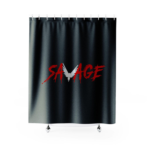Savage Maverick Logan Paul Shower Curtain