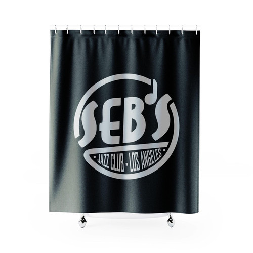 Seb's Jazz Club Logo Shower Curtain