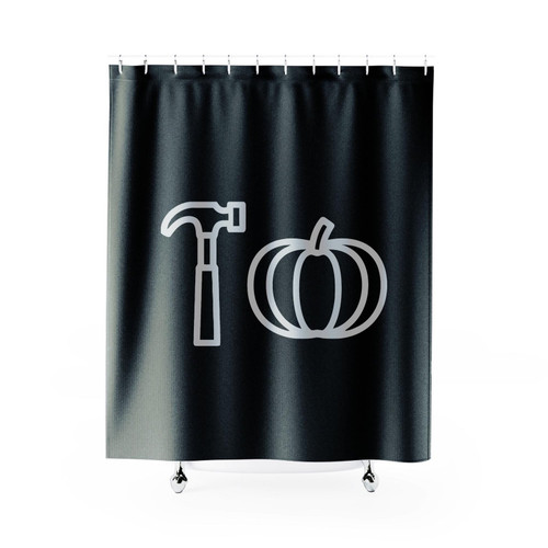 Smashing Pumpkins Minimalist Band Shower Curtain