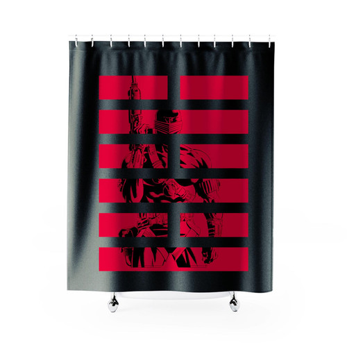 Snake Eyes Arashikage Clan Ninja Storm Shadow Shower Curtain