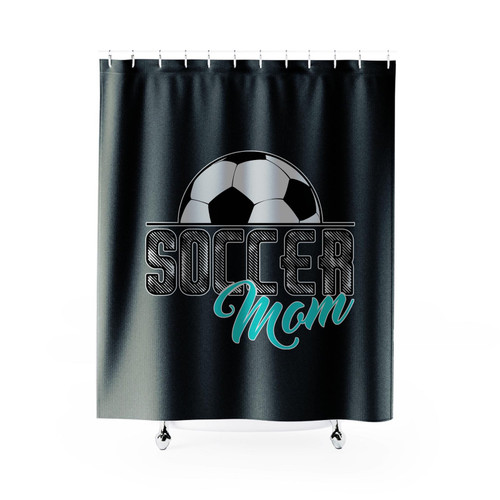 Soccer Mom Funny Sports Shower Curtain