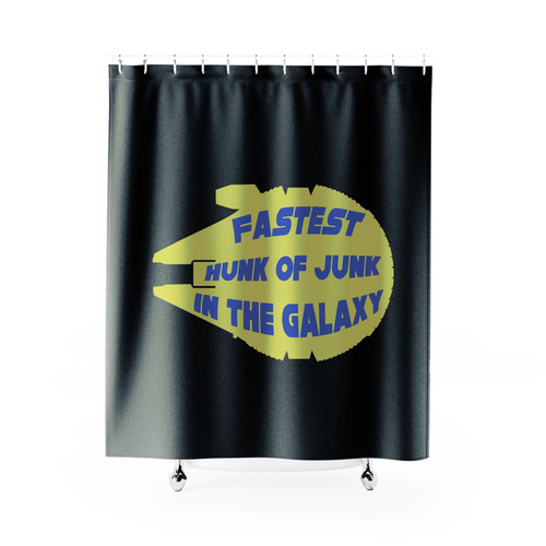 Star Wars Fastest Hunk Of Junk In The Galaxy Shower Curtain