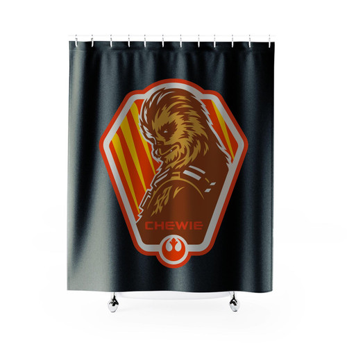 Star Wars The Force Awakens Chewie Shower Curtain