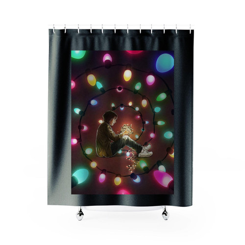 Stranger Things Lights Shower Curtain
