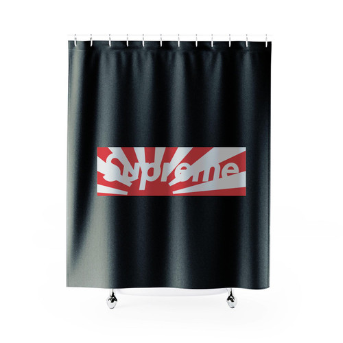 Supreme Japan Box Logo Shower Curtain