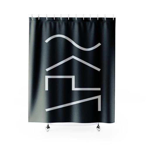 Synthesizer Waves Moog Arp Korg Roland Minimoog Dub Step Dance Dj Shower Curtain