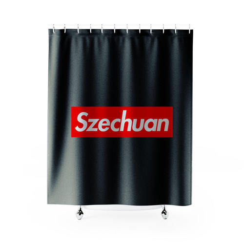 Szechuan Supreme Parody Shower Curtain