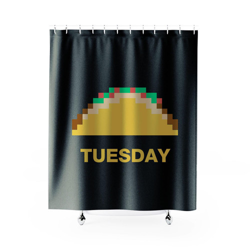 Taco Tuesday Shower Curtain