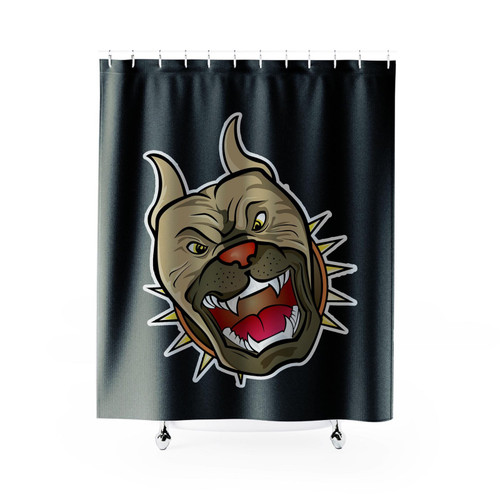 Teasing Pitbulls Dog Lover Pitbull Lovers Shower Curtain