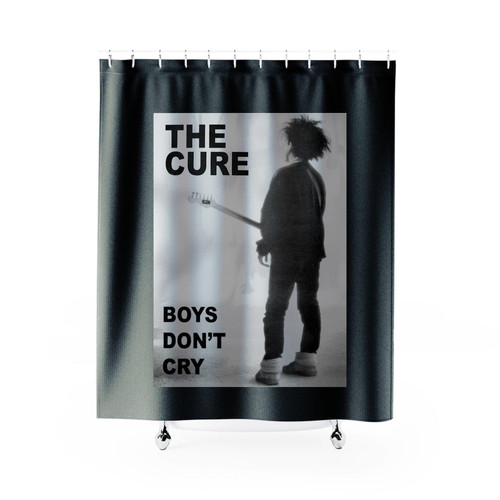 The Cure Boys Don't Cry Rock Band Shower Curtain