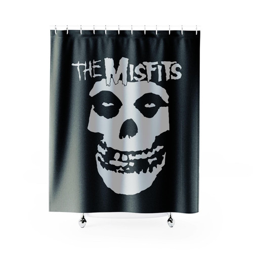 The Misfits Horror Punk Rock Shower Curtain