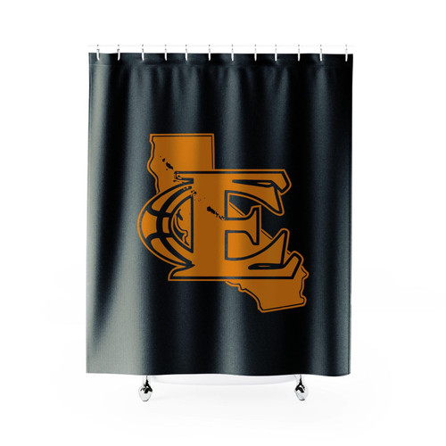 The Original Distressed Basketball Shower Curtain