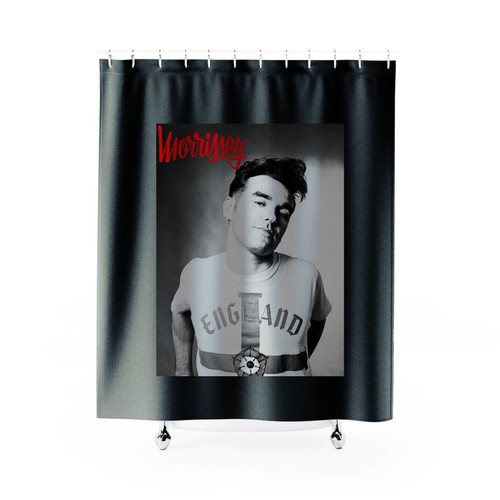 The Smiths Morrissey Poster Shower Curtain