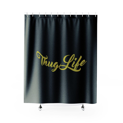Thug Life Shower Curtain