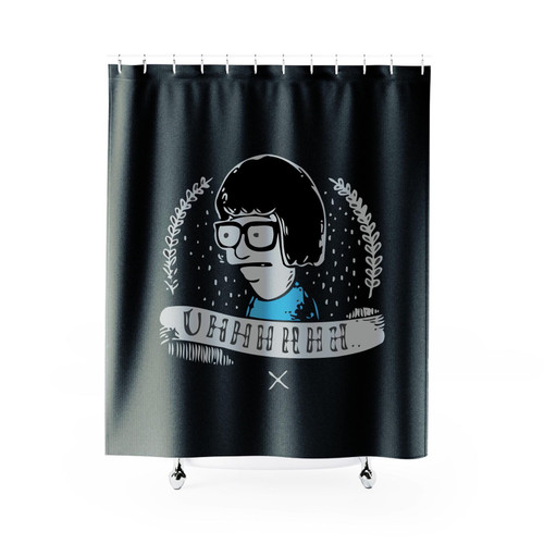Tina Belcher Bobs Burgers Uhhh Shower Curtain